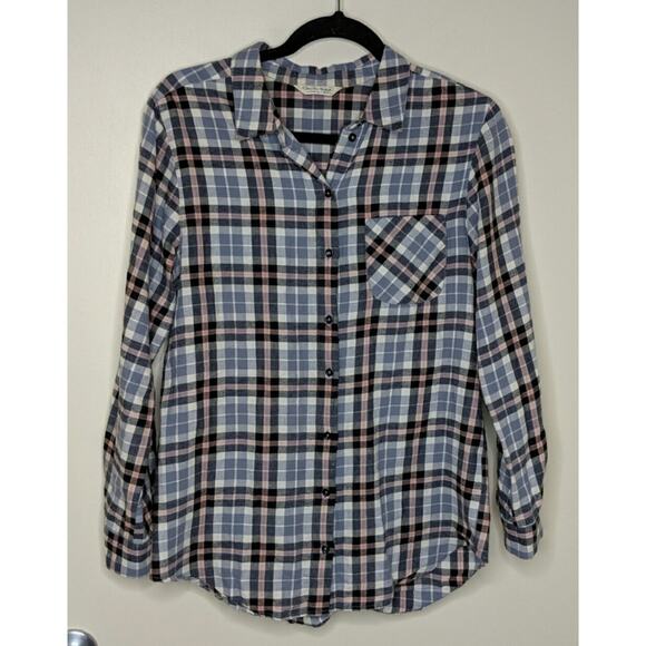Miss Selfridge Tops - Miss Selfridge Plaid Shirt - Size 6 - GUC